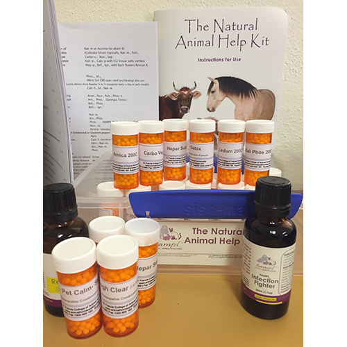 The Natural Animal Help Kit - 29 Remedies - St Francis College Of Animal  Homeopathy